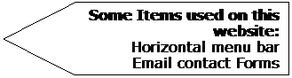 Pentagon: &nbsp;Some Items used on this
&nbsp;website:
&nbsp;Horizontal menu bar
&nbsp;Email contact Forms
&nbsp;
